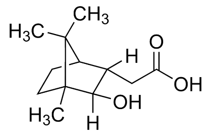 图片 [1R-(2-内,3-外)]-3-羟基-4,7,7-三甲基二环[2.2.1]庚烷-2-乙酸，[1R-(2-endo,3-exo)]-3-Hydroxy-4,7,7-trimethylbicyclo[2.2.1]heptane-2-acetic acid；99%