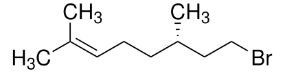 图片 (S)-(+)-溴化香茅酯，(S)-(+)-Citronellyl bromide；95%