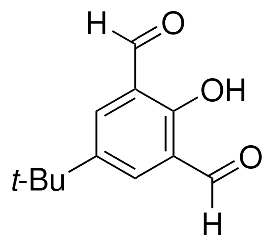 图片 4-叔-丁基-2,6-二甲酰苯酚，4-tert-Butyl-2,6-diformylphenol；96%