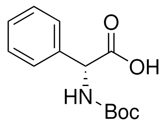 图片 Boc-D-苯甘氨酸，Boc-D-Phg-OH；≥99.0% (TLC)