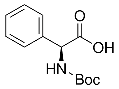 图片 BOC-L-苯甘氨酸，Boc-Phg-OH；≥99.0% (T)