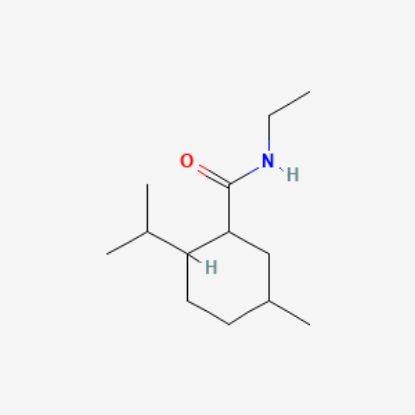 图片 N-乙基-2-异丙基-5-甲基环己烷甲酰胺，N-Ethyl-2-isopropyl-5-methylcyclohexanecarboxamide [WS-3]；99%, FG