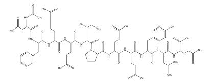 图片 Ac-水蛭素片段 55-65，Ac-Hirudin Fragment 55-65 non-sulfated；≥97% (HPLC)