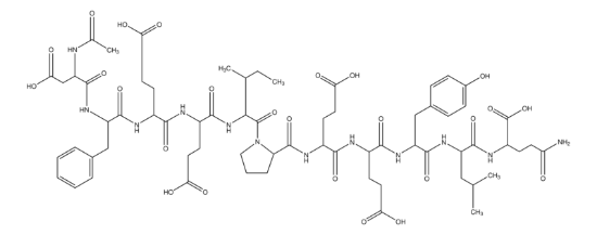 图片 Ac-水蛭素片段 55-65，Ac-Hirudin Fragment 55-65 non-sulfated；≥97% (HPLC)