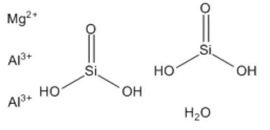 图片 硅酸镁铝，Magnesium aluminosilicate；99%