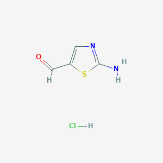 图片 2-氨基-5-甲酰基噻唑盐酸盐，2-Aminothiazole-5-carbaldehyde hydrochloride；98%