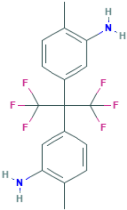 图片 2,2-双(3-氨基-4-甲苯基)六氟丙烷，2,2-Bis(3-amino-4-methylphenyl)hexafluoropropane；≥99.0%