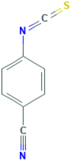 图片 4-氰基苯基硫代异氰酸酯，4-Cyanophenyl Isothiocyanate；99%