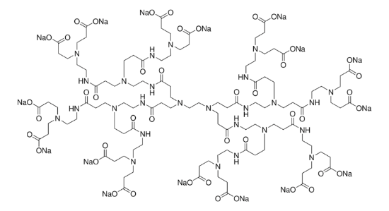 图片 PAMAM树枝状聚合物, 乙二胺核, 1.5 代溶液，PAMAM dendrimer, ethylenediamine core, generation 1.5 solution [PAMAM-G1.5]；20 wt. % in methanol